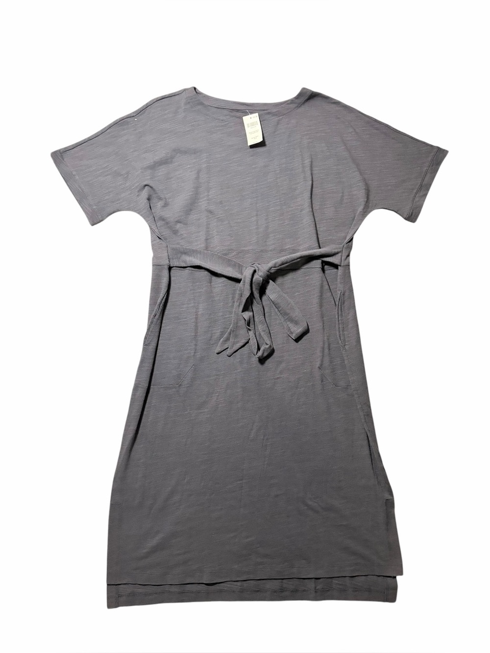 NEW Duluth Trading Co Slow with the Flow Novelty Dress Dark Gray Size XL